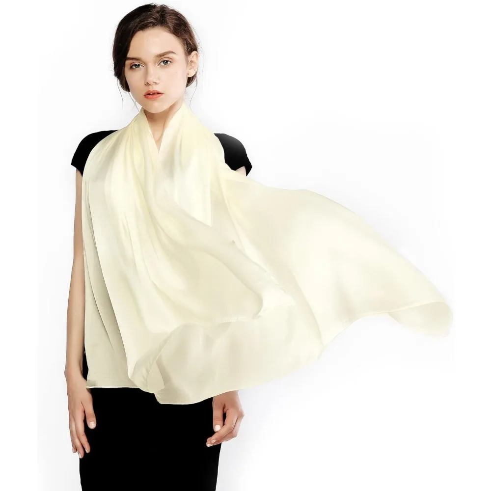 Women Shawls and Wraps for Evening Dresses Like Chiffon Silk Scarf Formal Silky Pashmina Shawls for Weddings
Women Shawls and Wraps for Evening Dresses Like Chiffon Silk Scarf Formal Silky Pashmina Shawls for Weddings