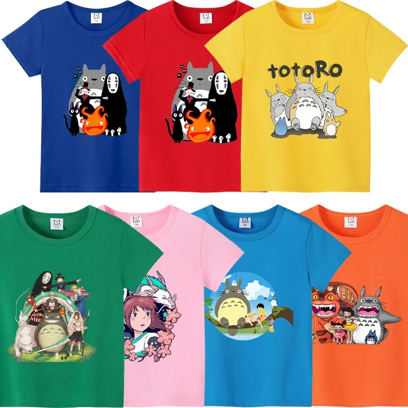 Totoro Cute T-shirts Boys Girls Comfortable Short Sleeve Cartoon Anime Pattern Printed T-Shirt Summer Fashion Clothes Party Gift
Totoro Cute T-shirts Boys Girls Comfortable Short Sleeve Cartoon Anime Pattern Printed T-Shirt Summer Fashion Clothes Party Gift