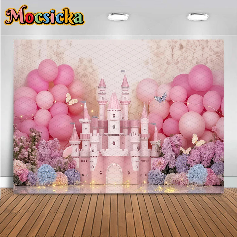 Mocsicka Wedding Background For Photographs Pink Castle Flowers Decors Party Supplies Baby Shower Birthday Backdrop Photo Studio
Mocsicka Wedding Background For Photographs Pink Castle Flowers Decors Party Supplies Baby Shower Birthday Backdrop Photo Studio