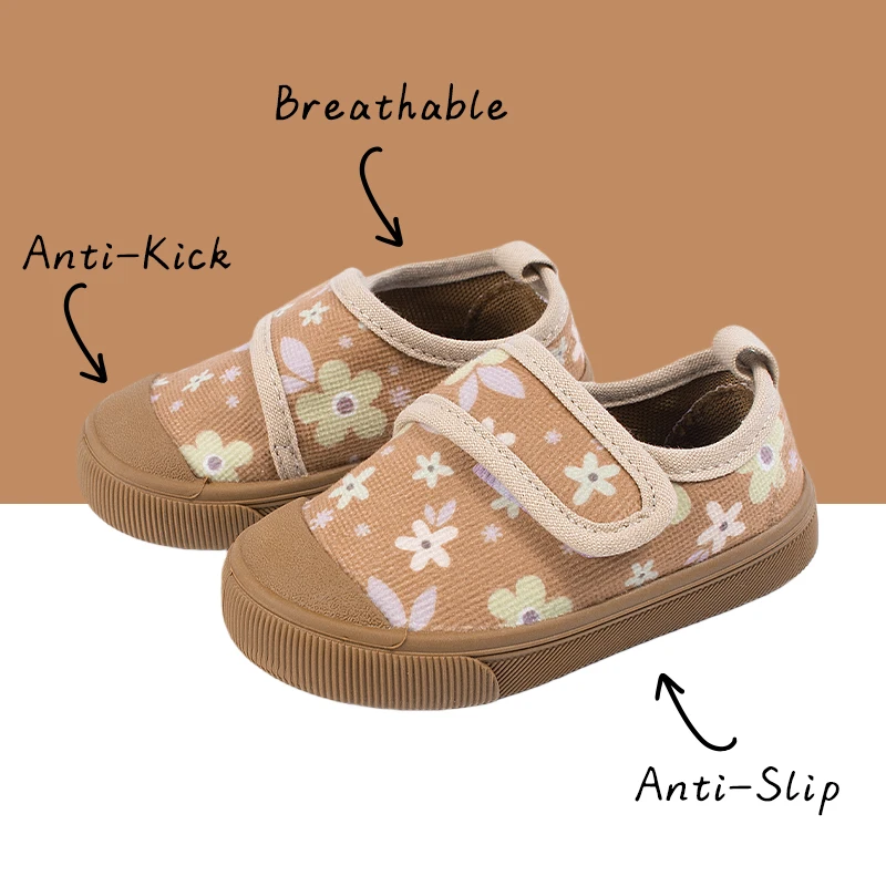 Little Girls Floral Canvas Sneakers ,Toddlers Casual Shoes ,Spring Anti-Kick Breathable Footwear
Little Girls Floral Canvas Sneakers ,Toddlers Casual Shoes ,Spring Anti-Kick Breathable Footwear