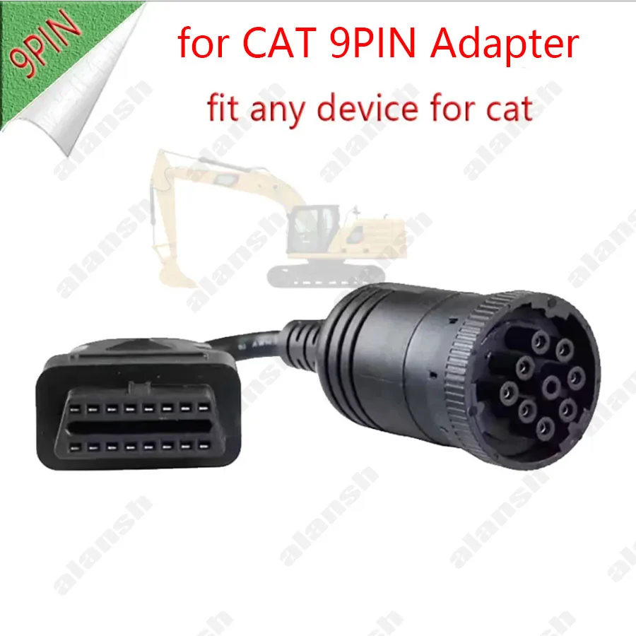 Диагностический инструмент для Cat: кабель-адаптер ET3 Caterpillar (9-контактный на OBD2 16-контактный) для сканера ET, электронный диагностический прибор Nitro
Диагностический инструмент для Cat: кабель-адаптер ET3 Caterpillar (9-контактный на OBD2 16-контактный) для сканера ET, электронный диагностический прибор Nitro