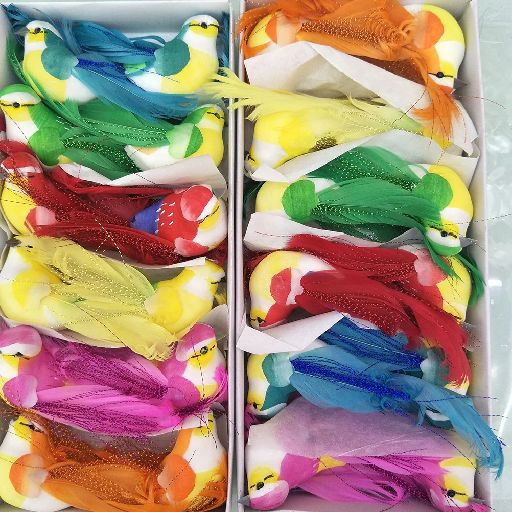 6 Pcs Fake Bird Decoration Foam Adornment Birds Home Decorations Artificial Ornament for Garden Wedding
6 Pcs Fake Bird Decoration Foam Adornment Birds Home Decorations Artificial Ornament for Garden Wedding