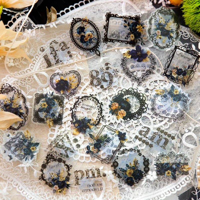 40Pcs Sticker Vintage Lace Floss PET Handbook Decoration Collage Bottom Package School Supplies Sticker Material 118*88 MM
40Pcs Sticker Vintage Lace Floss PET Handbook Decoration Collage Bottom Package School Supplies Sticker Material 118*88 MM