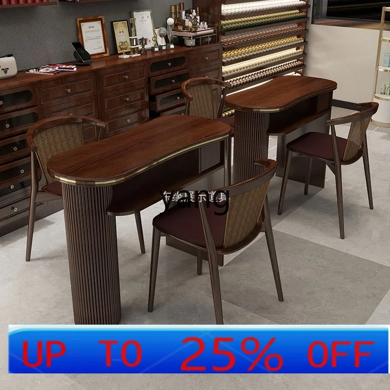 LMM solid wood manicure table and chair set with vacuum cleaner special manicure table combination
LMM solid wood manicure table and chair set with vacuum cleaner special manicure table combination