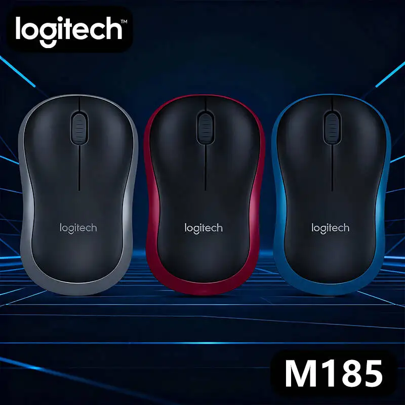 Logitech M185 Mouse - Wireless, 2.4GHz Connection, High Precision, Portable Size, 12-Month Battery, Laptop/Desktop Compatible
Logitech M185 Mouse - Wireless, 2.4GHz Connection, High Precision, Portable Size, 12-Month Battery, Laptop/Desktop Compatible