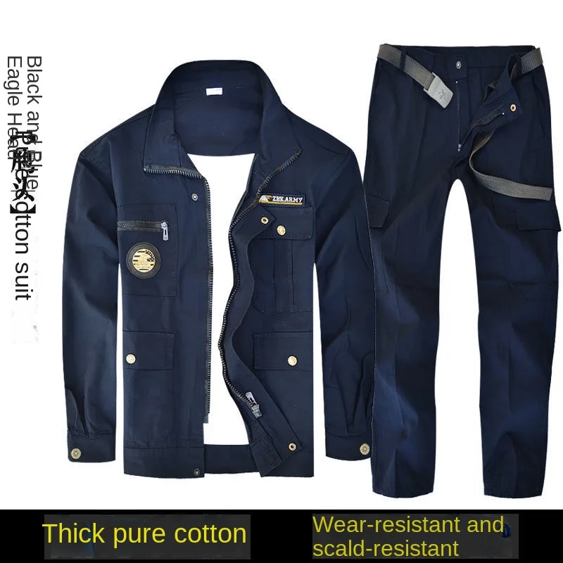 2025 new spring Men's welding wear-resistant suit outdoor labor protection jeans insurance clothing
2025 new spring Men's welding wear-resistant suit outdoor labor protection jeans insurance clothing