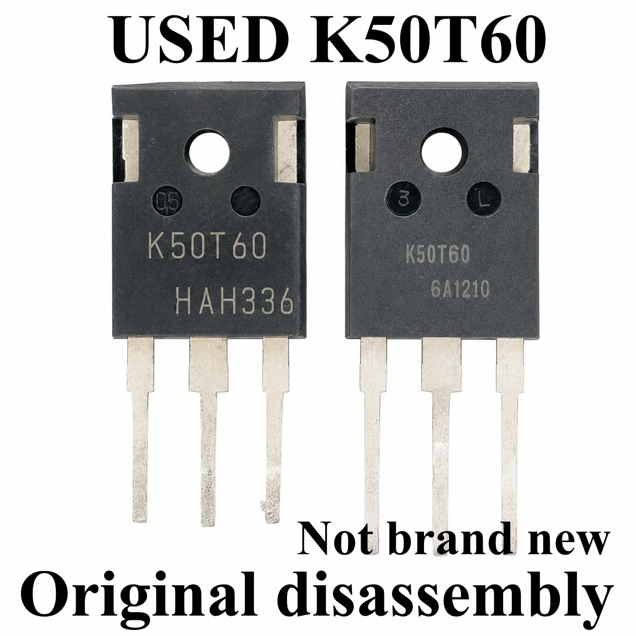 5-20pcs 100% Original disassembly K50T60 IKW50N60T IGBT 50A 600V TO-247
5-20pcs 100% Original disassembly K50T60 IKW50N60T IGBT 50A 600V TO-247