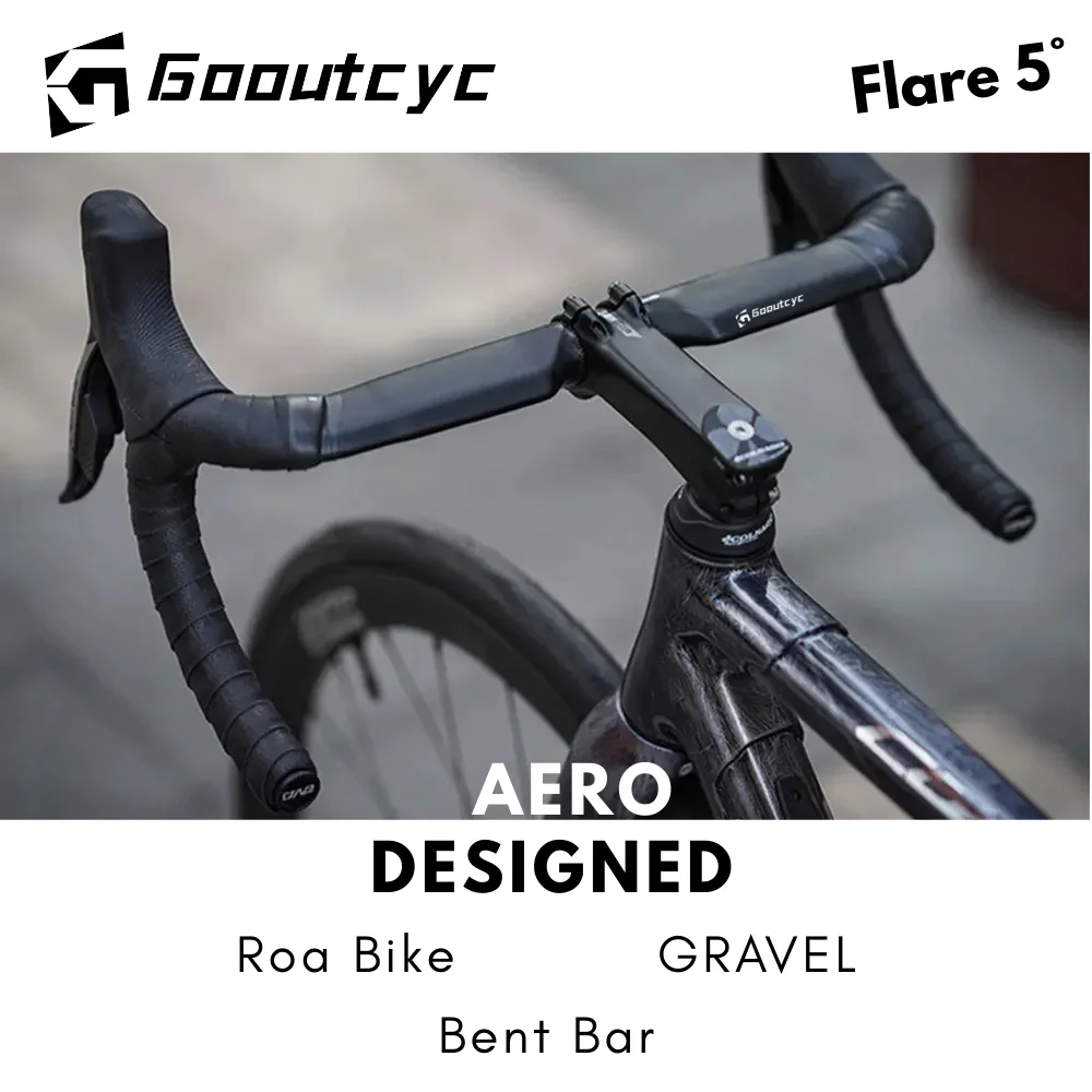 Road Bike GOOUTCYC AERO T1000 Road Handlebar Black Matte Internal Routing Road Bicycle Gravel Cockpit Bicycle part
Road Bike GOOUTCYC AERO T1000 Road Handlebar Black Matte Internal Routing Road Bicycle Gravel Cockpit Bicycle part