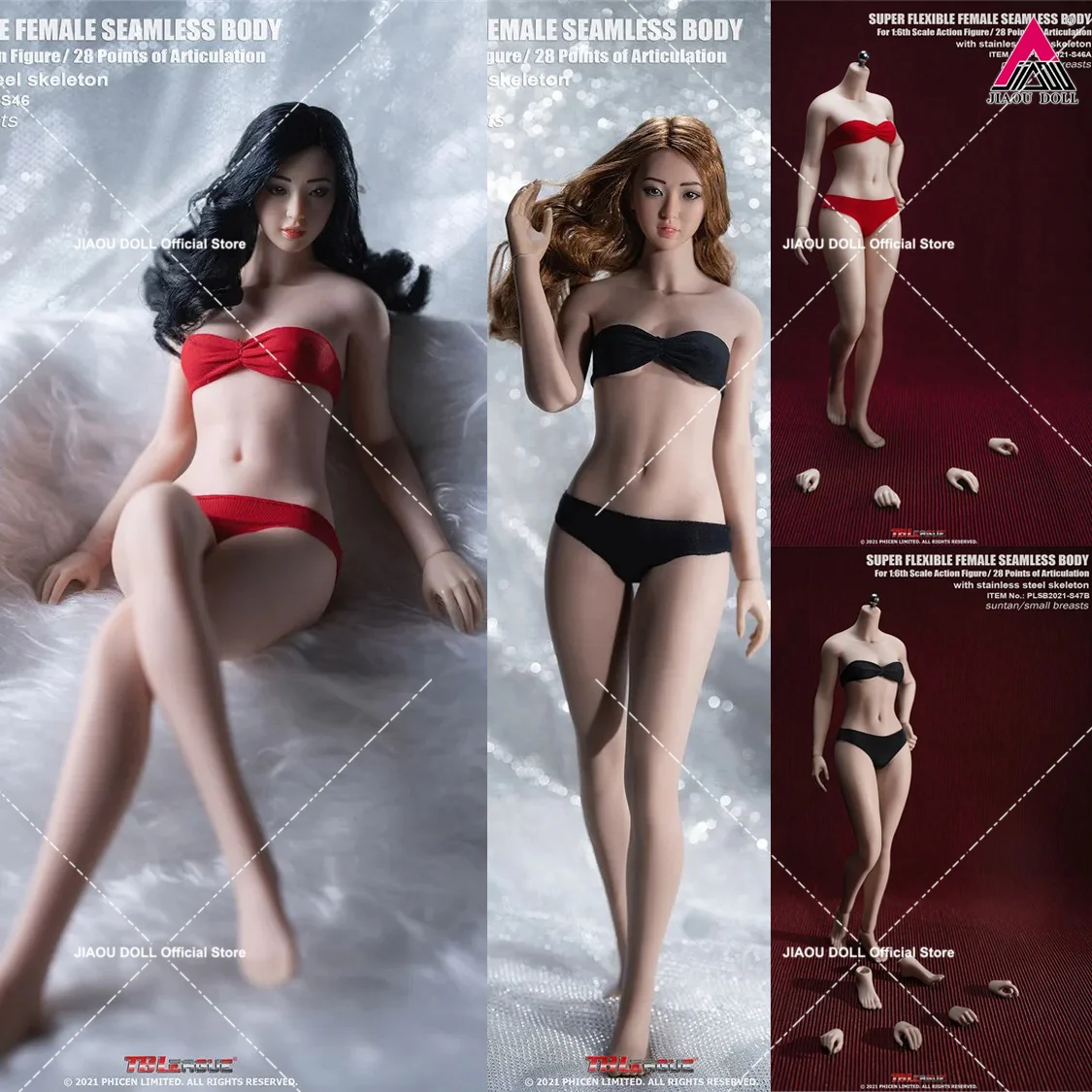 TBL PLSB2021-S46 S47 1/6 Female Seamless Body Small Bust Super Flexible 12inch Soldier Pale Suntan Action Figure Body Dolls
TBL PLSB2021-S46 S47 1/6 Female Seamless Body Small Bust Super Flexible 12inch Soldier Pale Suntan Action Figure Body Dolls