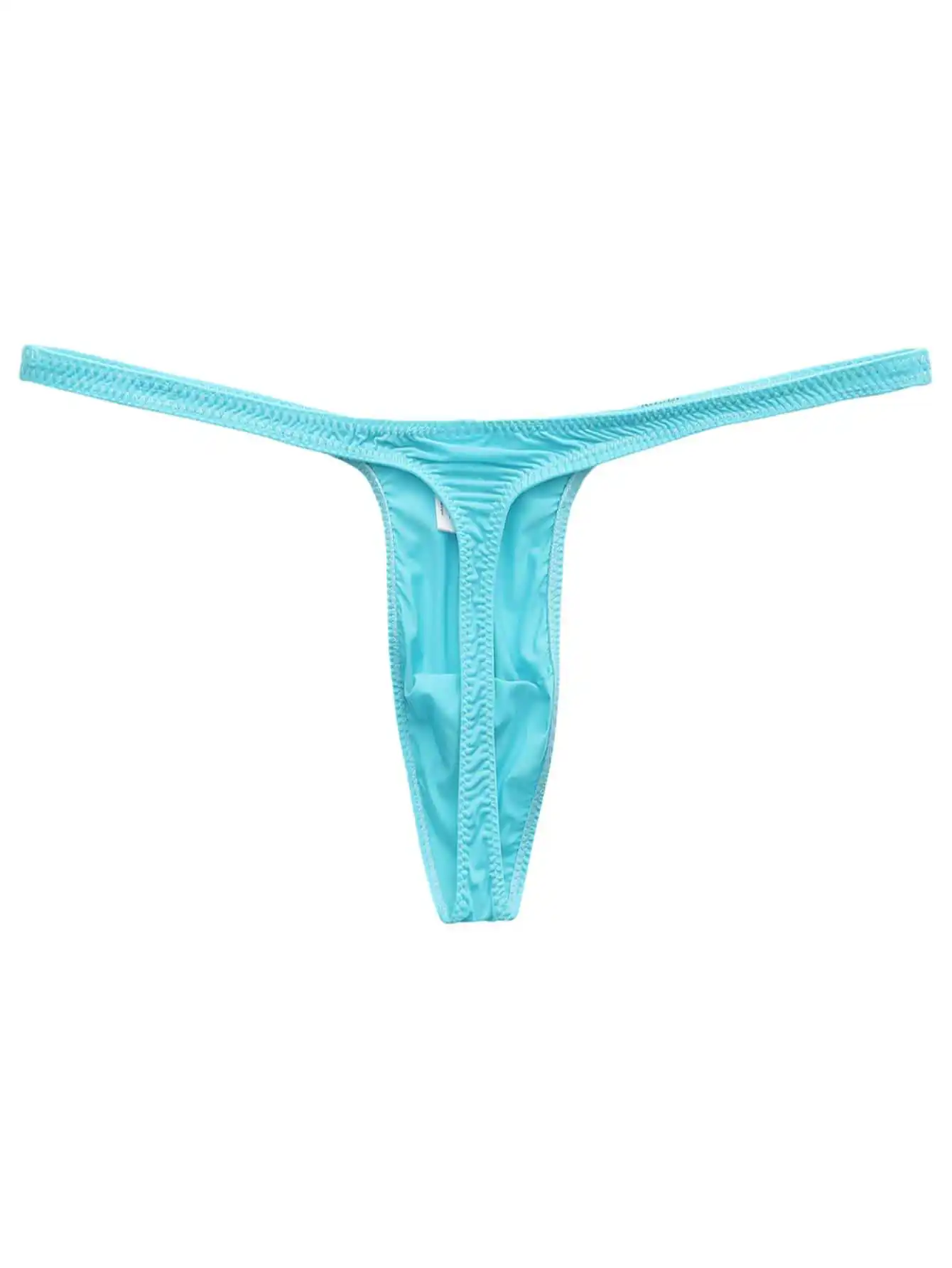 Men's Ice Silk T-back Thong Ultra Thin Smooth Low Rise Large 3D U Convex Pouch Thin Breathable Sexy Mini Male G-string Underwear
Men's Ice Silk T-back Thong Ultra Thin Smooth Low Rise Large 3D U Convex Pouch Thin Breathable Sexy Mini Male G-string Underwear