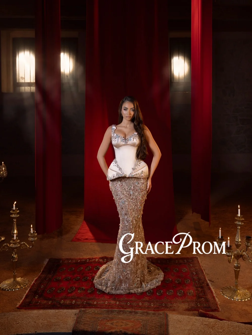 Structured Corset New Beaded Evening Dress Gorgeous Mermaid Long Wedding Party Gown Customized Embroidery Red Carpet Gowns
Structured Corset New Beaded Evening Dress Gorgeous Mermaid Long Wedding Party Gown Customized Embroidery Red Carpet Gowns