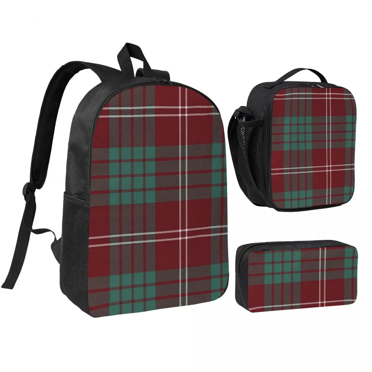 Clan Crawford Tartan Backpack Student Boys Girls BookBag School Bag Laptop Shoulder Bags 3ps Insulated Lunch Bag Pencil Case
Clan Crawford Tartan Backpack Student Boys Girls BookBag School Bag Laptop Shoulder Bags 3ps Insulated Lunch Bag Pencil Case