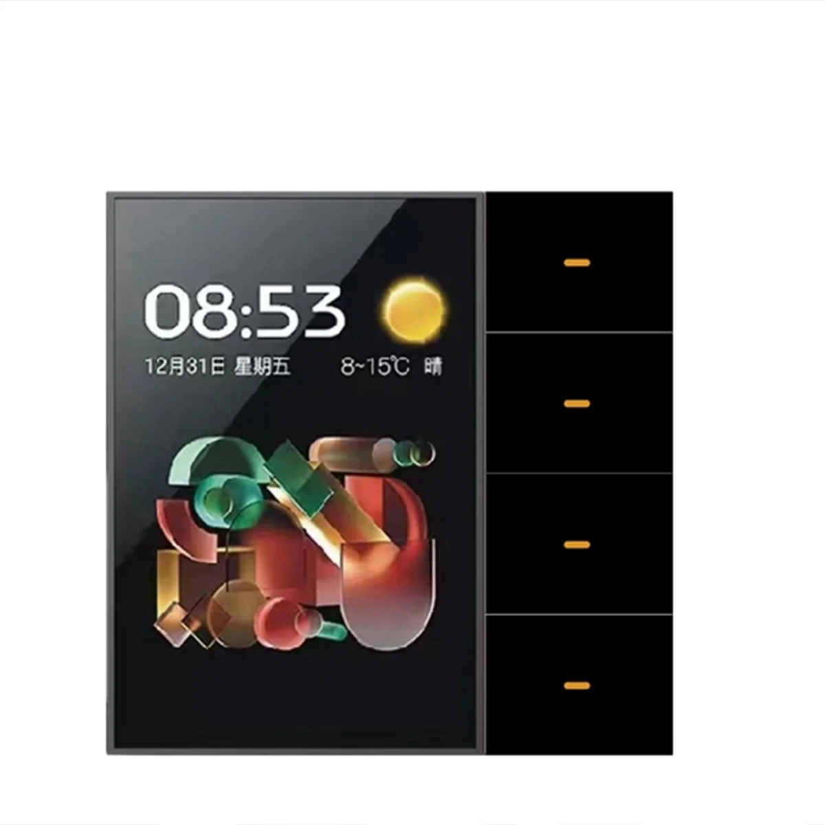 T79C Tuya Zigbee 3.5 Inch Smart Wall Switch Touch Screen 4 Groups Switch 8-Way Scene Radar Sensor Dimming Switch Smart Home A
T79C Tuya Zigbee 3.5 Inch Smart Wall Switch Touch Screen 4 Groups Switch 8-Way Scene Radar Sensor Dimming Switch Smart Home A