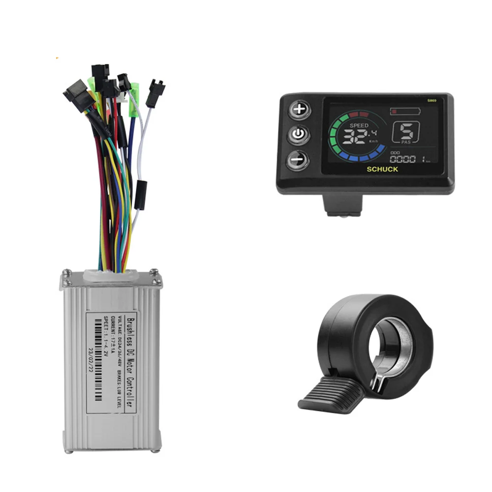 For Electric Bicycles SM Connector LCD S869 Display Electric Bicycle Controller Set 17A 22A 26A 30A 40A Options
For Electric Bicycles SM Connector LCD S869 Display Electric Bicycle Controller Set 17A 22A 26A 30A 40A Options