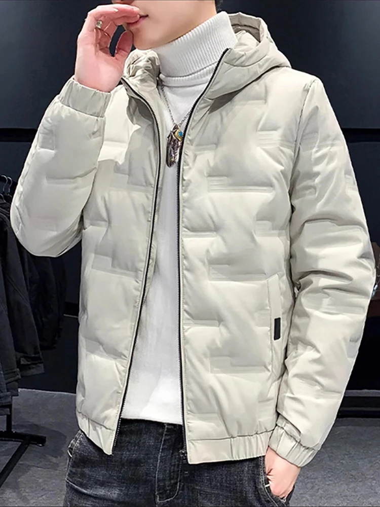 Men's down Cotton Jaet Thi Warm Hooded Korean Sle Faionable Cold Proof Cotton Coat Zipper Closure Elastic Hem Casual ...
Men's down Cotton Jaet Thi Warm Hooded Korean Sle Faionable Cold Proof Cotton Coat Zipper Closure Elastic Hem Casual ...