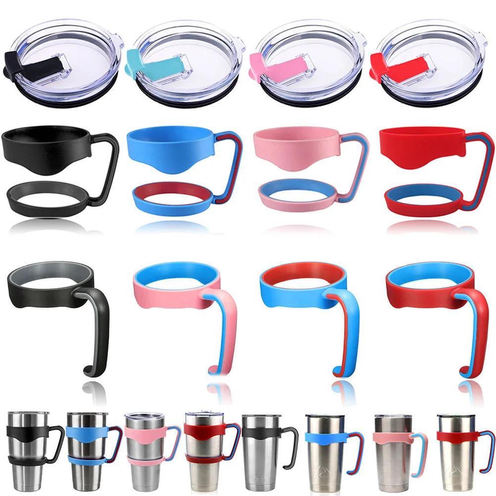 30 Oz Mug Handle For Tumblers Bpa Free Anti-Slip Cup Holder Grip For Car Drink Stands Compatible With Yeti Ozark Grid Gear
30 Oz Mug Handle For Tumblers Bpa Free Anti-Slip Cup Holder Grip For Car Drink Stands Compatible With Yeti Ozark Grid Gear