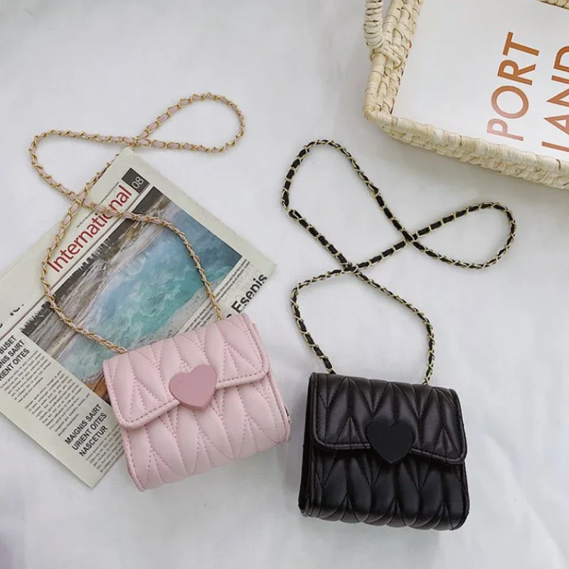 Fashion Heart Baby Girls Mini Crossbody Shoulder Bag for Kids Coin Purse Handbags Children's Mini Square Messenger Bag
Fashion Heart Baby Girls Mini Crossbody Shoulder Bag for Kids Coin Purse Handbags Children's Mini Square Messenger Bag