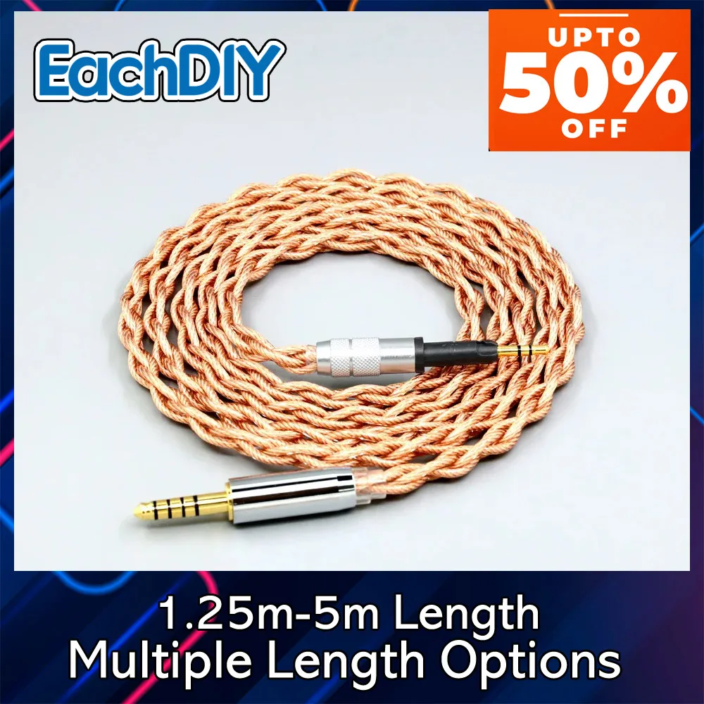 Graphene Mixed 4 core 1.8mm Coaxial Shielding 7N OCC Earphone Cable For Sennheiser HD6 HD7 HD8 MIX DJ HD595 7795
Graphene Mixed 4 core 1.8mm Coaxial Shielding 7N OCC Earphone Cable For Sennheiser HD6 HD7 HD8 MIX DJ HD595 7795