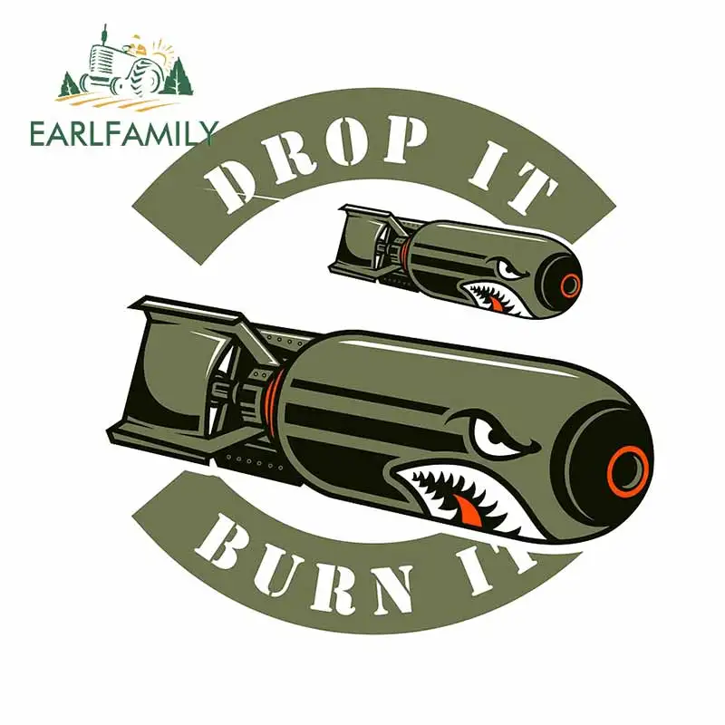 EARLFAMILY 13 см для Bomb Drop It Burn It, аниме-фургон, наклейка, устойчивая к царапинам, наклейки на багажник автомобиля, окклюзия, царапины, Стайлинг автомобиля
EARLFAMILY 13 см для Bomb Drop It Burn It, аниме-фургон, наклейка, устойчивая к царапинам, наклейки на багажник автомобиля, окклюзия, царапины, Стайлинг автомобиля