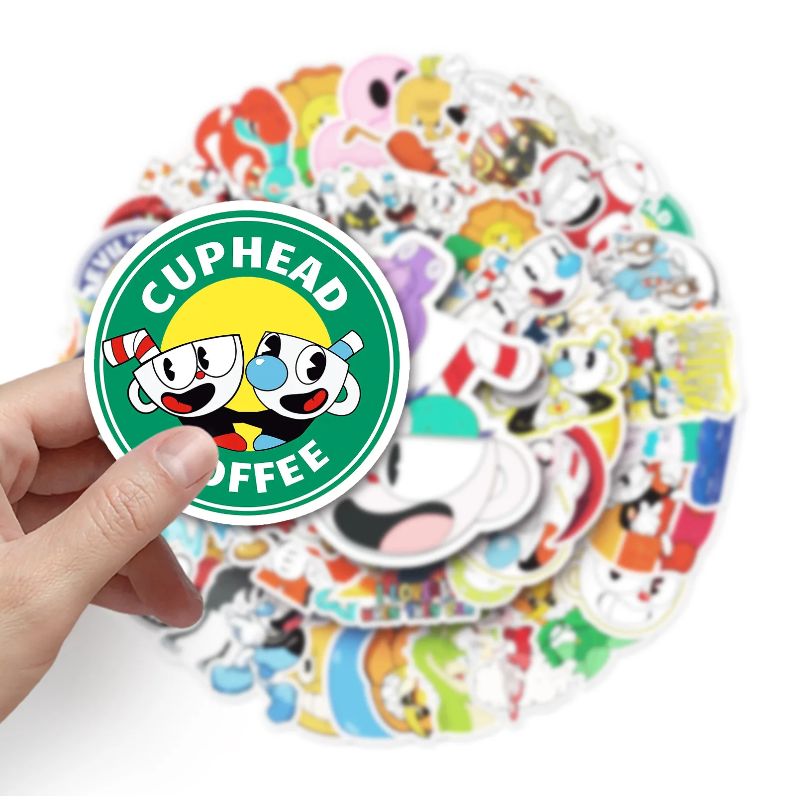 10/30/50PCS Game Cuphead Sticker Cartoon Personality Funny Graffiti Decal Kids Toy for Skateboard Guitar Phone Case Water Cup
10/30/50PCS Game Cuphead Sticker Cartoon Personality Funny Graffiti Decal Kids Toy for Skateboard Guitar Phone Case Water Cup