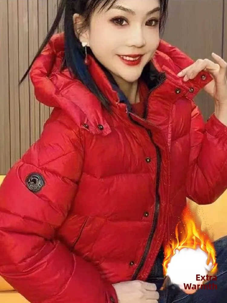 Thiened ort Padded Jaet женское хлопковое пальто с капюшоном Bread Sle верхняя одежда корейский свободный крой длинный све застежка-молния
Thiened ort Padded Jaet женское хлопковое пальто с капюшоном Bread Sle верхняя одежда корейский свободный крой длинный све застежка-молния