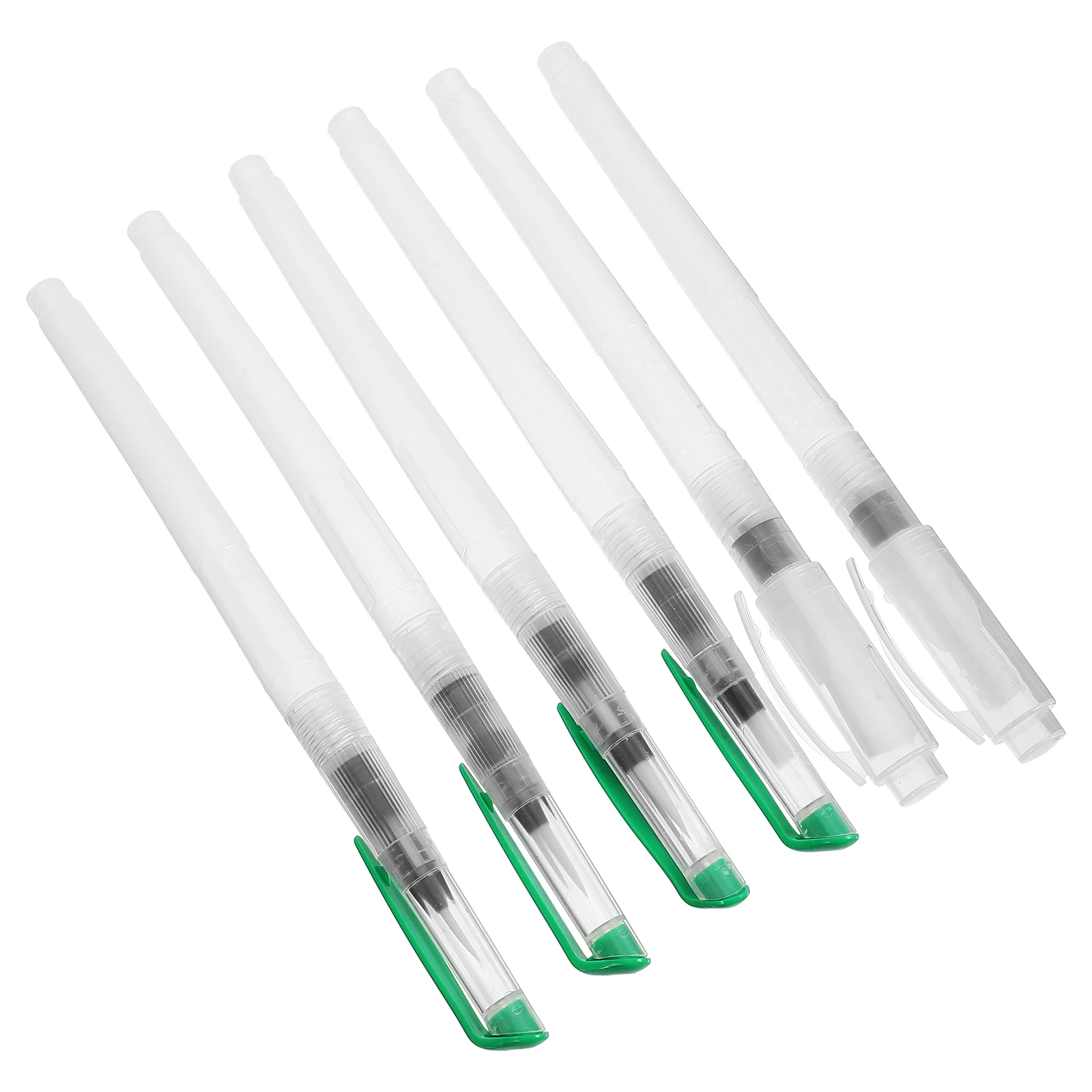 6 Pcs Water Storage Painting Pen Watercolor Brush Refillable Pens Supplies Colour Brushes
6 Pcs Water Storage Painting Pen Watercolor Brush Refillable Pens Supplies Colour Brushes