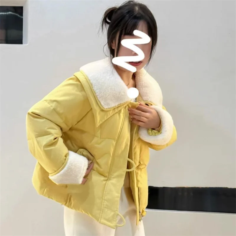 Winter Fashion Short Padding Jacket Women Cotton Coat Stand Collar Classic Solid Parkas Puff Jackets Casual Sweet All-Match Coat
Winter Fashion Short Padding Jacket Women Cotton Coat Stand Collar Classic Solid Parkas Puff Jackets Casual Sweet All-Match Coat