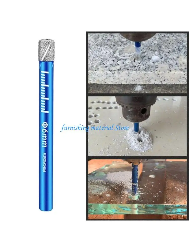 Y5GD 10pcs Многоцелевые 6 -мм буровые биты с применением алмазов для различных применений плитки 
Y5GD 10pcs Многоцелевые 6 -мм буровые биты с применением алмазов для различных применений плитки