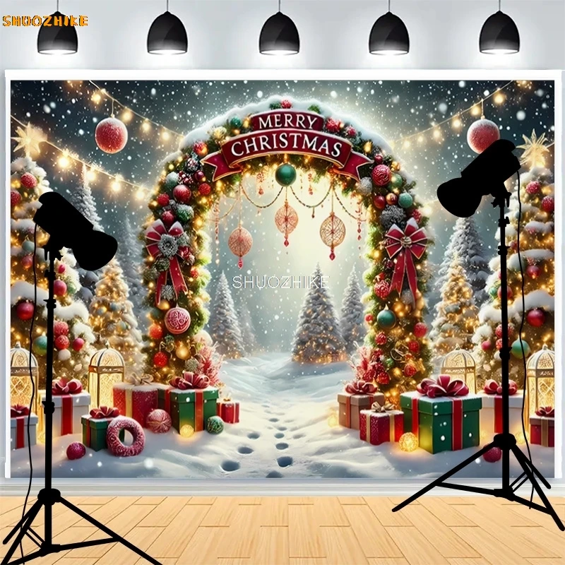 Black Gold Christmas Day Wreath Photography Backdrop Candies Living Room Family Party New Year Holidays Background KE-02
Black Gold Christmas Day Wreath Photography Backdrop Candies Living Room Family Party New Year Holidays Background KE-02