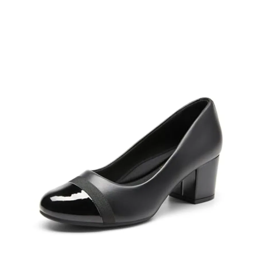 Women's Pumps Low Chunky Block Heel Dress Shoes Closed Round Toe Comfortable Heels
Women's Pumps Low Chunky Block Heel Dress Shoes Closed Round Toe Comfortable Heels