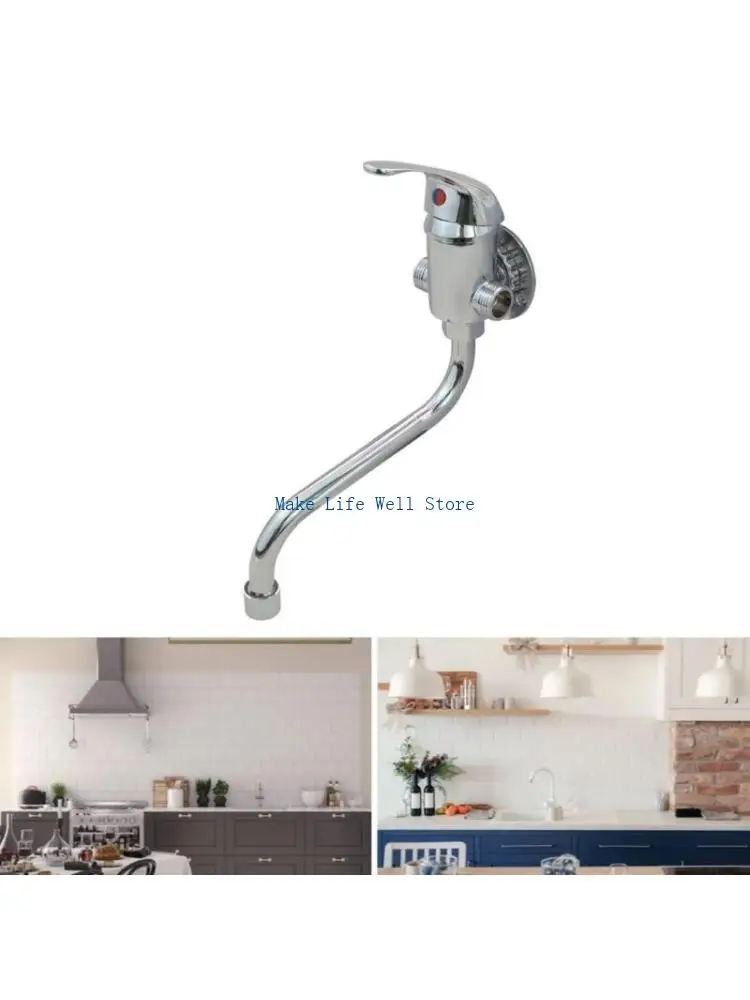 Vintage Wall Mounted Kitchen Tap Hot & Cold Water Mixers Copper Alloy Faucet
Vintage Wall Mounted Kitchen Tap Hot & Cold Water Mixers Copper Alloy Faucet