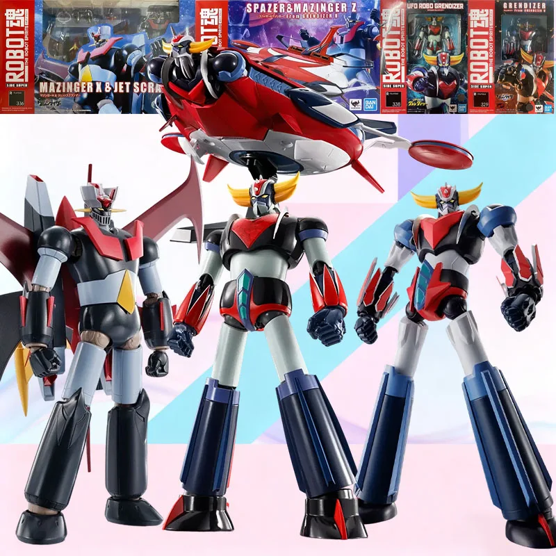 In Stock BANDAI Original THE ROBOT SPIRITS GRENDIZER SPAZER MAZINGER Z Action Figure Model Toy Gift for Kid Foam Box Packaging
In Stock BANDAI Original THE ROBOT SPIRITS GRENDIZER SPAZER MAZINGER Z Action Figure Model Toy Gift for Kid Foam Box Packaging