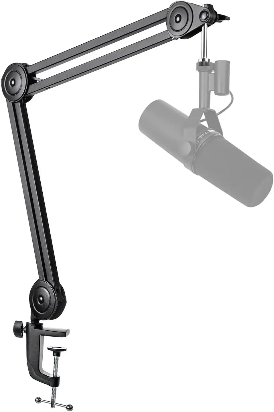 Heavy Duty Microphone Boom Arm with Desk Mount, Adjustable Suspension Scissor Stand, 5/8' Screw, Cable Management - BM63
Heavy Duty Microphone Boom Arm with Desk Mount, Adjustable Suspension Scissor Stand, 5/8' Screw, Cable Management - BM63