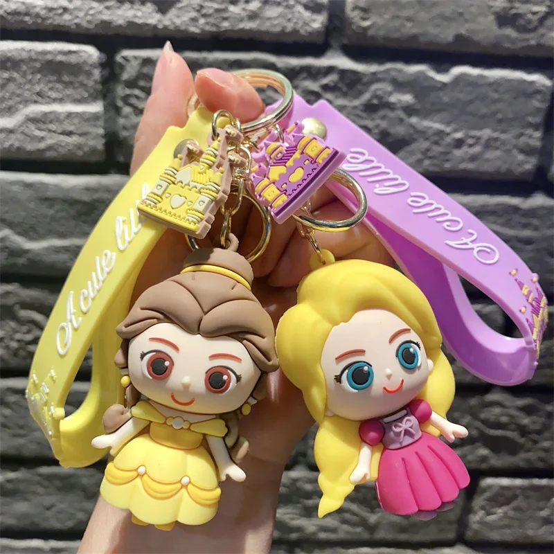Брелок серии «Замок принцессы» Рапунцель, куклы Золушки, милая фигурка, подвески, автомобильный брелок в парном стиле, подвеска для сумки, подарок
Брелок серии «Замок принцессы» Рапунцель, куклы Золушки, милая фигурка, подвески, автомобильный брелок в парном стиле, подвеска для сумки, подарок