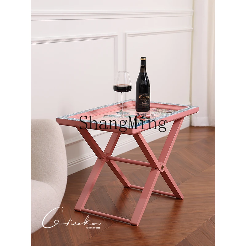 CL Home Garden Birch Painted Rectangle Foldable Mobile Coffee Table Art Small Side Table
CL Home Garden Birch Painted Rectangle Foldable Mobile Coffee Table Art Small Side Table