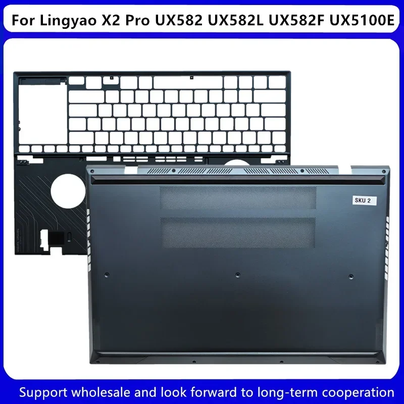 Новинка для Asus Lingyao X2 Pro UX582 UX582L UX582F UX5100E, верхний чехол, упор для рук, синяя нижняя базовая крышка 13N1-BYA0201
Новинка для Asus Lingyao X2 Pro UX582 UX582L UX582F UX5100E, верхний чехол, упор для рук, синяя нижняя базовая крышка 13N1-BYA0201