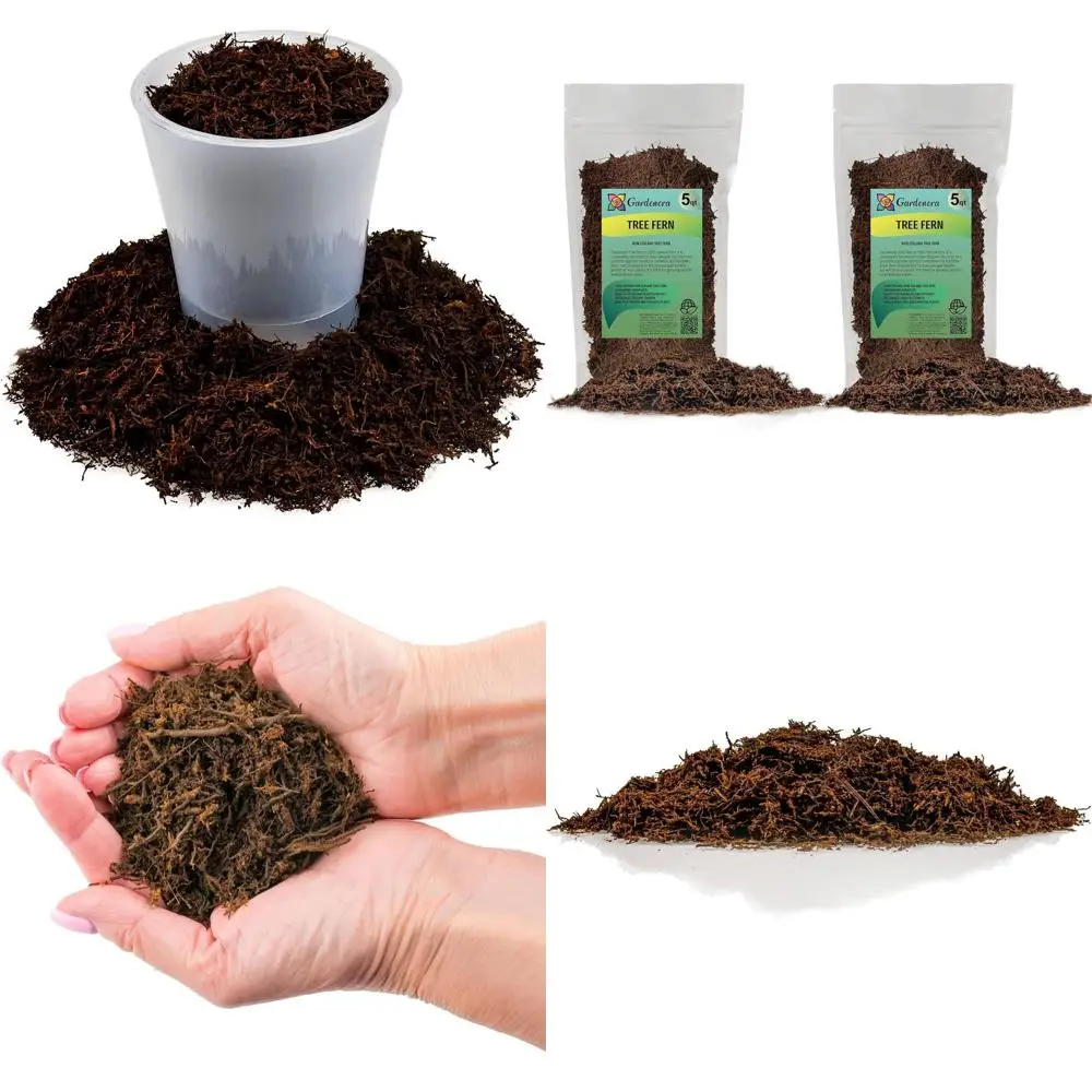 New Zealand Tree Fern Premium Growing Medium - 10 Quart for Orchids and Epiphytes, Optimal Drainage and Aeration (2 x 5 Quart Ba
New Zealand Tree Fern Premium Growing Medium - 10 Quart for Orchids and Epiphytes, Optimal Drainage and Aeration (2 x 5 Quart Ba