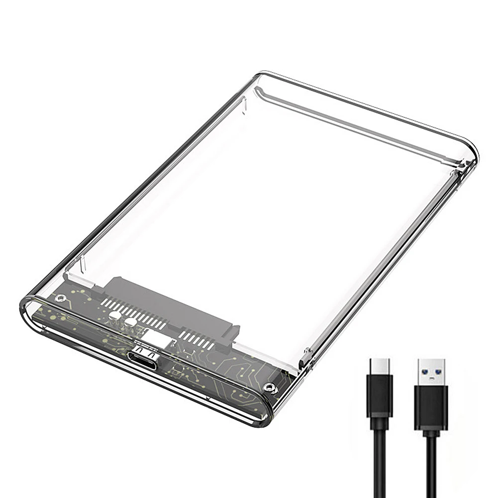 2.5 Inch HDD SSD Enclosure USB3.1 Type C Hard Drive Enclosure USB 2.0 USB 3.0 Portable Solid State Drive Box SATA for MacBook PC
2.5 Inch HDD SSD Enclosure USB3.1 Type C Hard Drive Enclosure USB 2.0 USB 3.0 Portable Solid State Drive Box SATA for MacBook PC