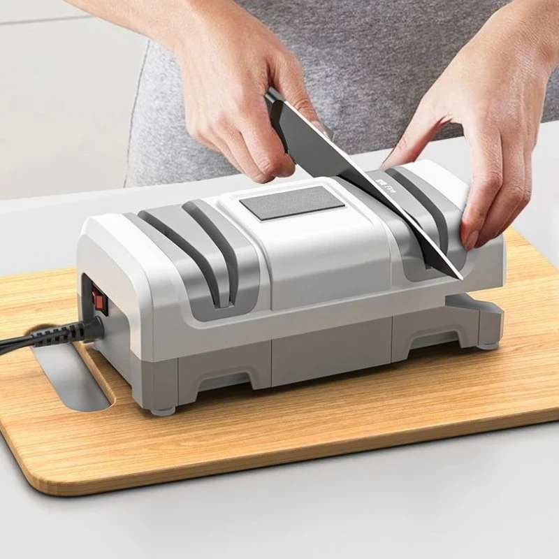 Electric Sharpeners Kitchen Multifunctional Whetstone Modern Automatic Knife Grinder Machine Household Kitchen Accessories
Electric Sharpeners Kitchen Multifunctional Whetstone Modern Automatic Knife Grinder Machine Household Kitchen Accessories