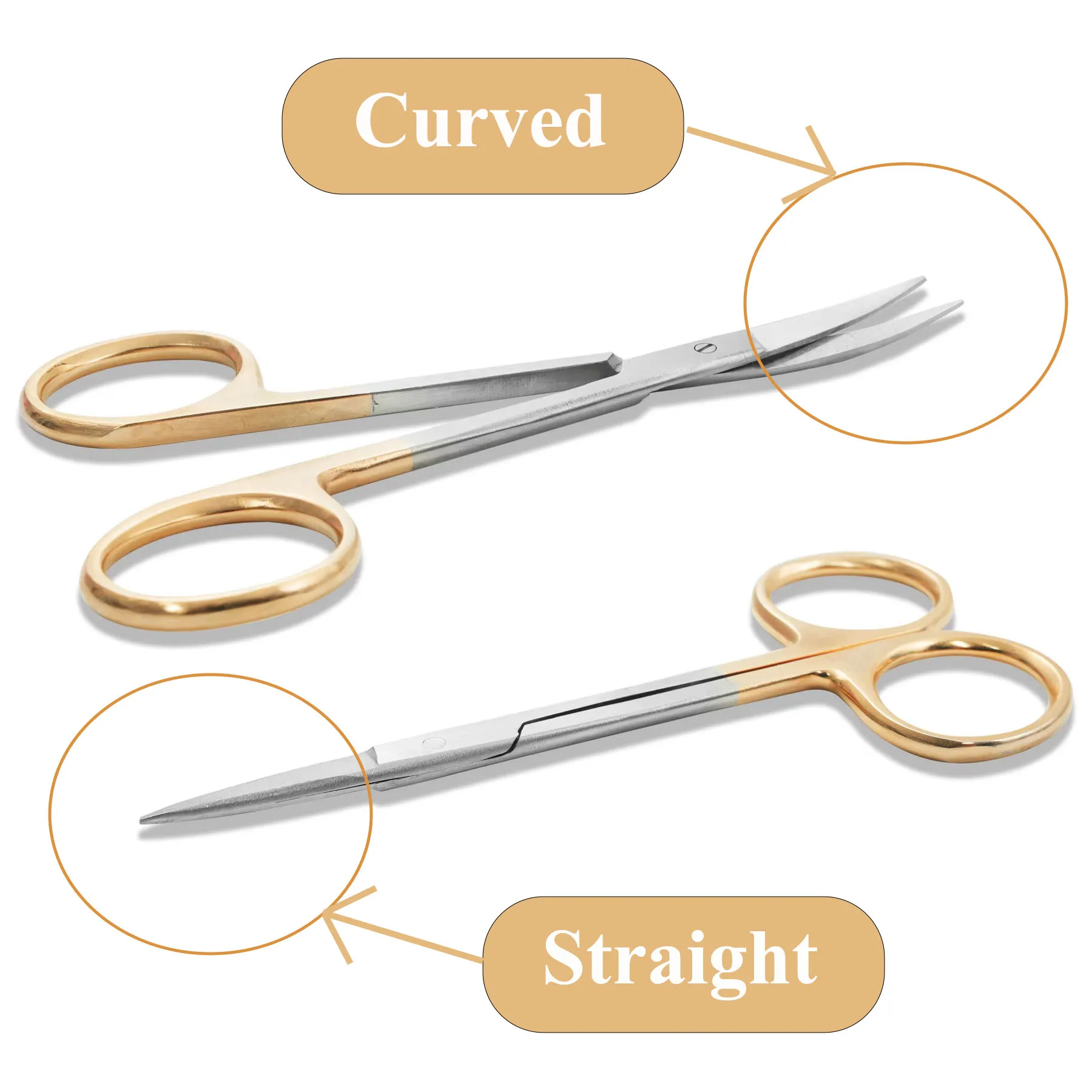 Dental Surgical Scissors Stainless Steel 11.5cm Straight and Curved Dentistry Surgical Instrument Straight/Curved Tip Forceps
Dental Surgical Scissors Stainless Steel 11.5cm Straight and Curved Dentistry Surgical Instrument Straight/Curved Tip Forceps