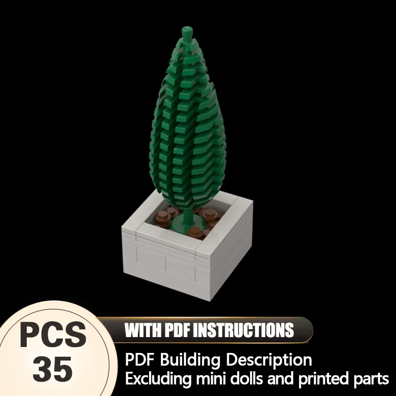 Creators Animal Series Model MOC Building Bricks Potted Pine Tree Modular Technology Gifts Holiday Assemble Children Toys Suit
Creators Animal Series Model MOC Building Bricks Potted Pine Tree Modular Technology Gifts Holiday Assemble Children Toys Suit