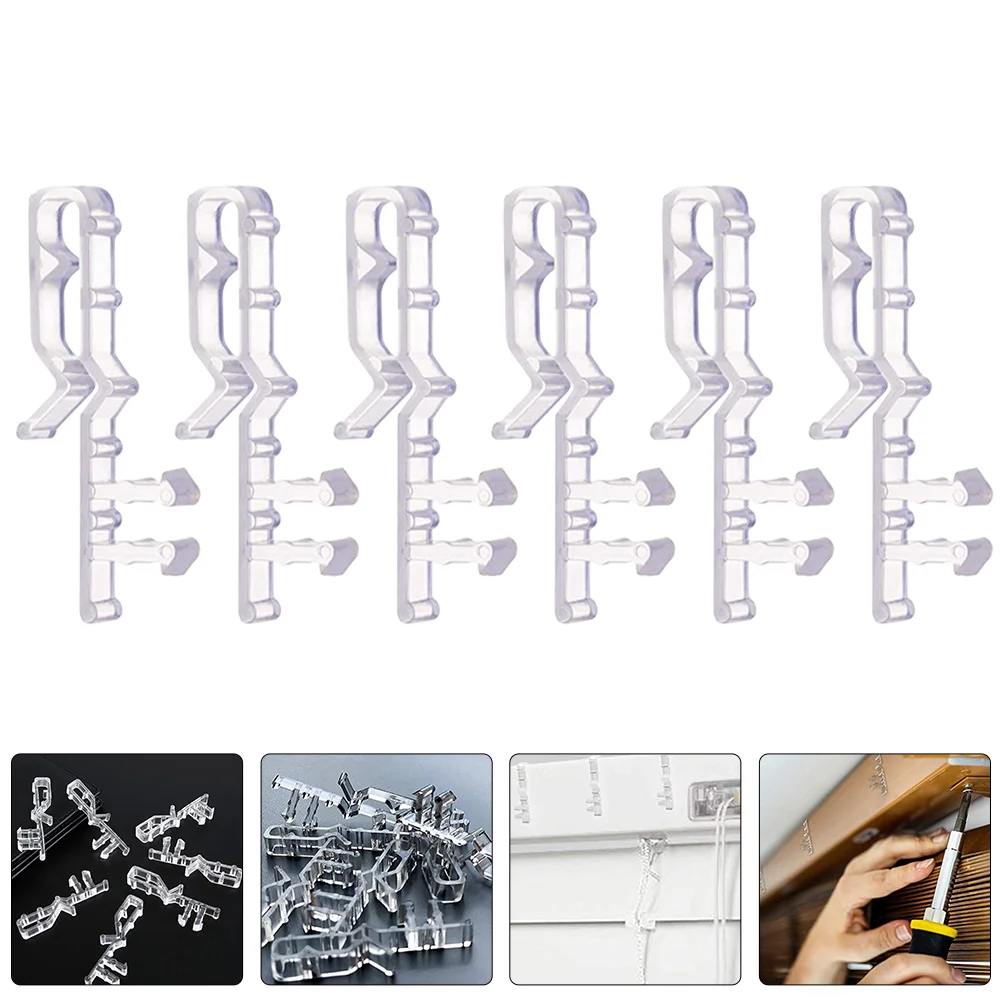 12 Pcs Blinds Accessories Plastic Clamps Window Curtain Clips For Curtains Valance
12 Pcs Blinds Accessories Plastic Clamps Window Curtain Clips For Curtains Valance