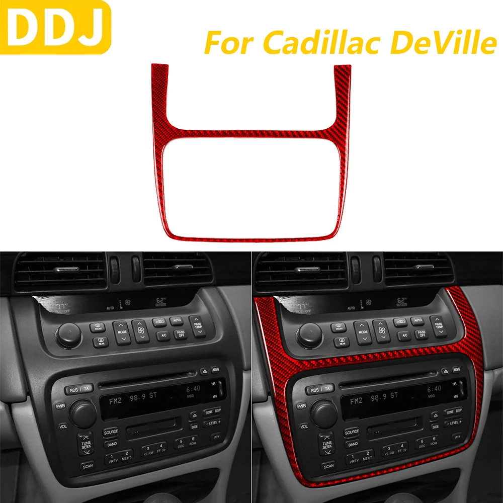 For Cadillac DeVille 2000-2005 Red Carbon Fiber Central Control Radio CD AC Frame Panel Cover Decorative Car Accessories Sticker
For Cadillac DeVille 2000-2005 Red Carbon Fiber Central Control Radio CD AC Frame Panel Cover Decorative Car Accessories Sticker