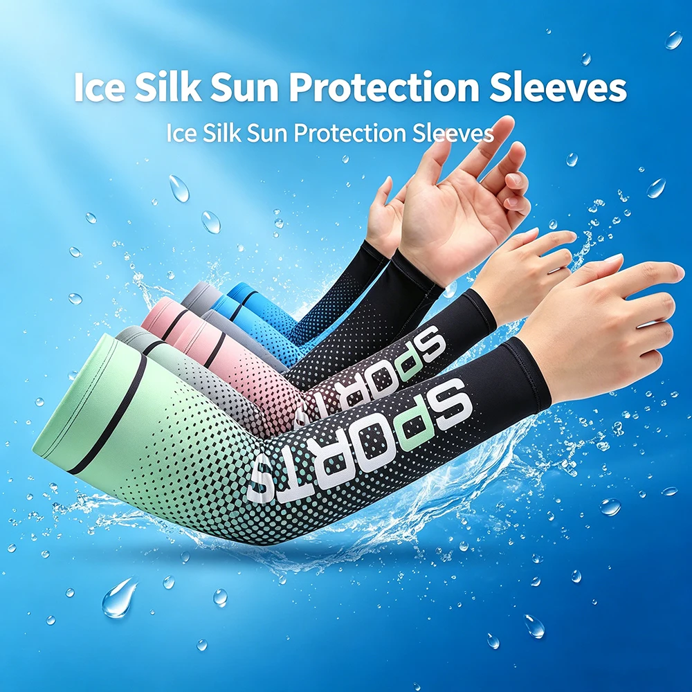 Gradient Ice Silk Sunscreen Sleeves for Summer, Suitable for Men Women, for Cycling, Driving, Outdoor Use, with UV Protection
Gradient Ice Silk Sunscreen Sleeves for Summer, Suitable for Men Women, for Cycling, Driving, Outdoor Use, with UV Protection