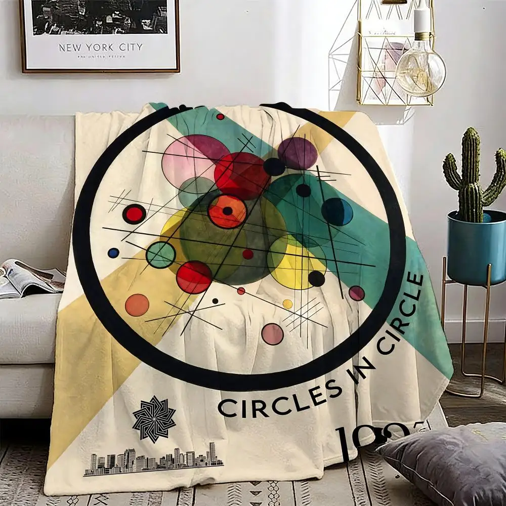 Abstract art Wassily Kandinsky Throw Lightweight 240g Flannel Blanket Soft Skin-friendly for Summer Cooling
Abstract art Wassily Kandinsky Throw Lightweight 240g Flannel Blanket Soft Skin-friendly for Summer Cooling
