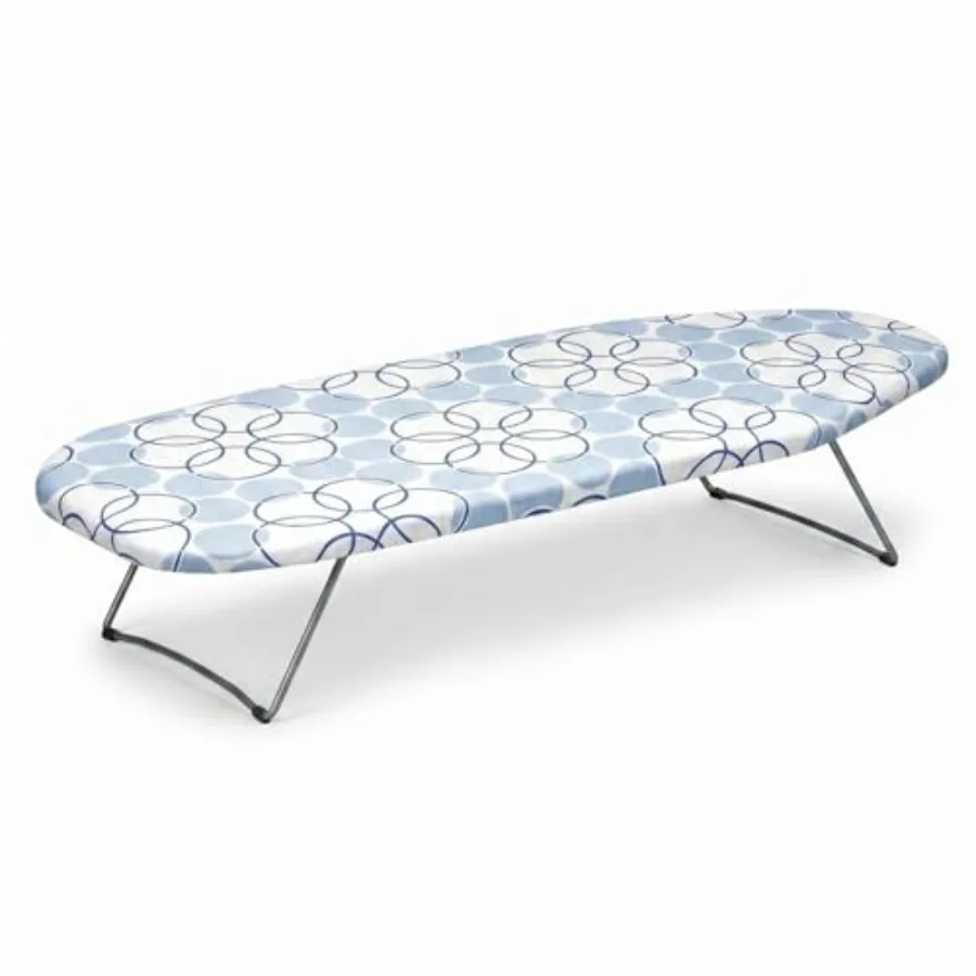 122101 Small Tabletop Ironing Board with Folding Legs - Magic Rings Cover and Pad, Rings
122101 Small Tabletop Ironing Board with Folding Legs - Magic Rings Cover and Pad, Rings