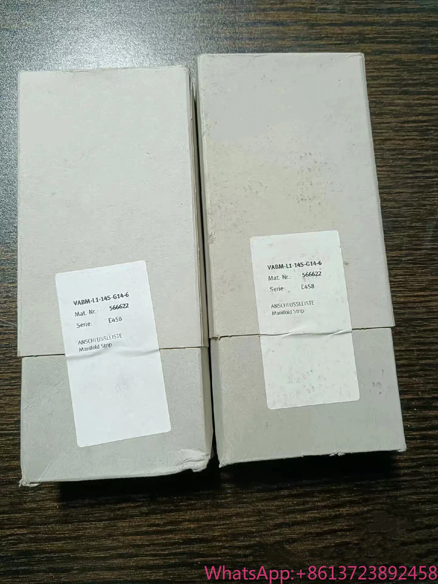 Brand New VABM-L1-14S-G14-6 566622 VABM-L1-14S-G14-8 566624
Brand New VABM-L1-14S-G14-6 566622 VABM-L1-14S-G14-8 566624