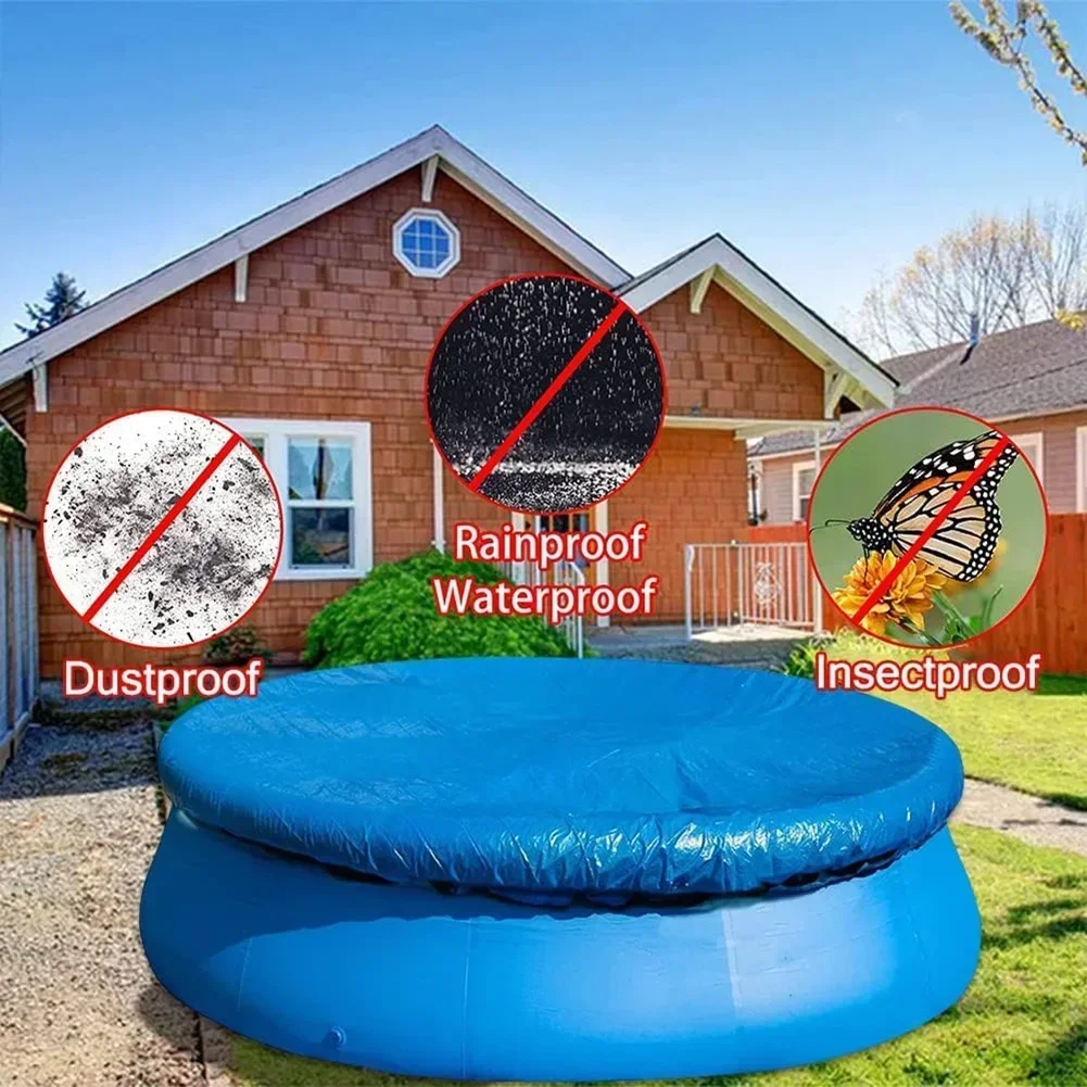 6/8/10/12 футов круглый защитный чехол для бассейна круглый надувной семейный бассейн наружный пылезащитный чехол Pe изоляционная пленка
6/8/10/12 футов круглый защитный чехол для бассейна круглый надувной семейный бассейн наружный пылезащитный чехол Pe изоляционная пленка