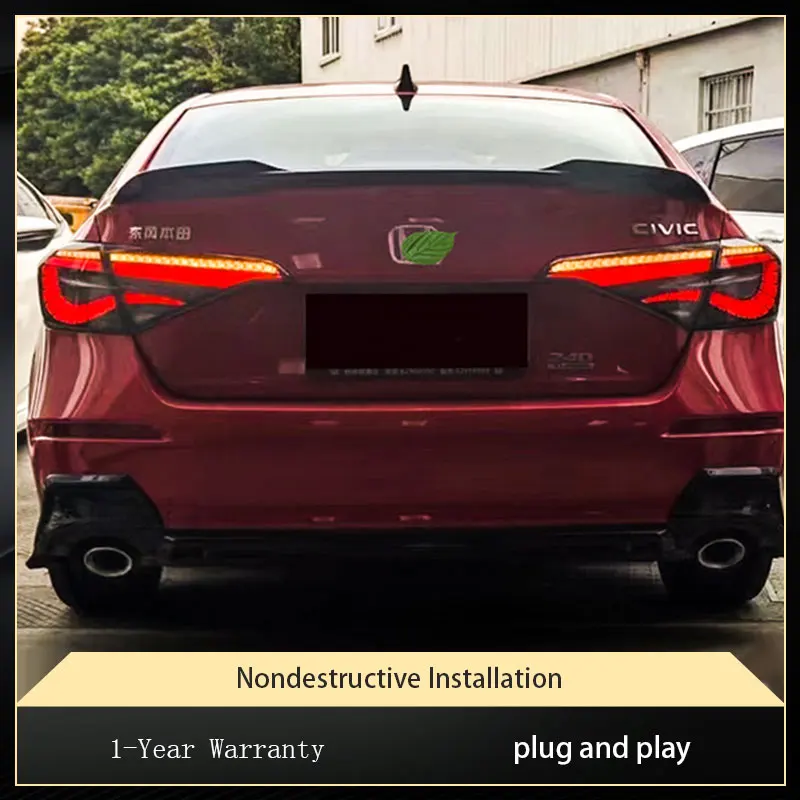 Car Lights For Honda Civic G11 2021 2022 2023 Taillight LED Dragon Scale Design Tai Light Assembly Rear Lamp Accessories
Car Lights For Honda Civic G11 2021 2022 2023 Taillight LED Dragon Scale Design Tai Light Assembly Rear Lamp Accessories