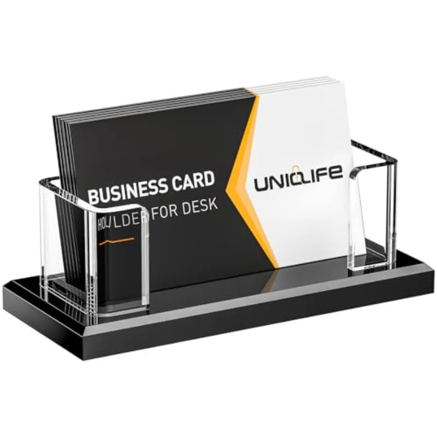 Acrylic Business Card Holder for Desk 1 Slot Clear Horizontal Business Card Stand for Men and Women Desktop Name Card Display S
Acrylic Business Card Holder for Desk 1 Slot Clear Horizontal Business Card Stand for Men and Women Desktop Name Card Display S
